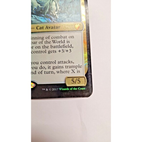 Arahbo, Roar of the World - Commander‎ 2017 - Foil size of cared 3.5 by 5 inches - Picture 7 of 7